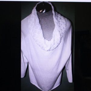 United States Sweaters White cowl neck 2X